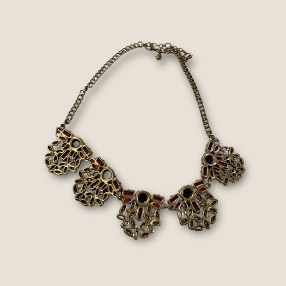 J.Crew Jewelry Lot 10 Pieces Swarovski Rhinestone Statement Necklaces Earrings & - Picture 13 of 16